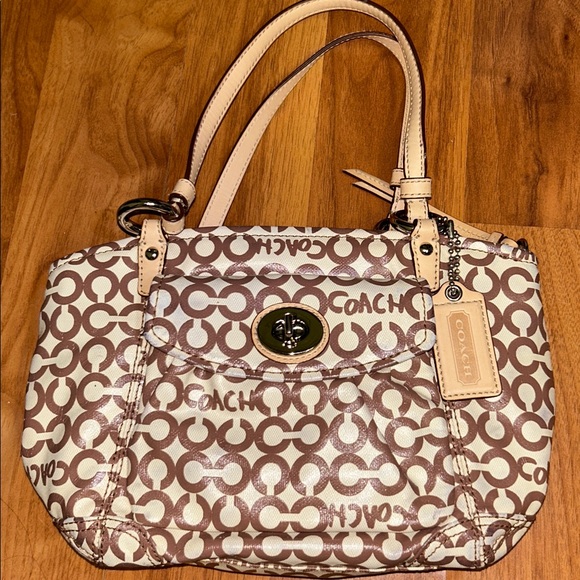Coach Coated Canvas Handbag - Picture 1 of 16